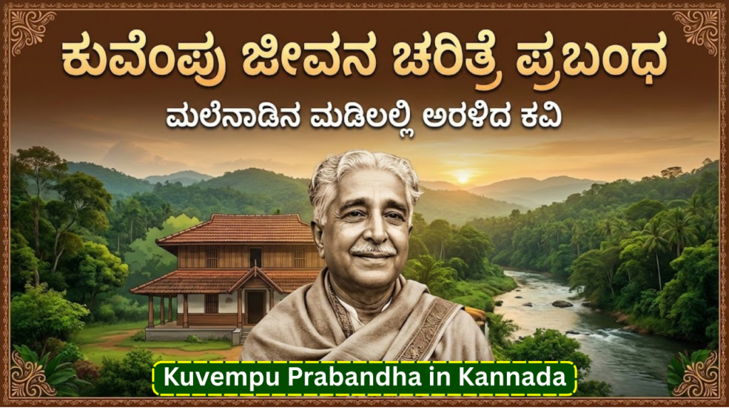 Kuvempu Prabandha in Kannada